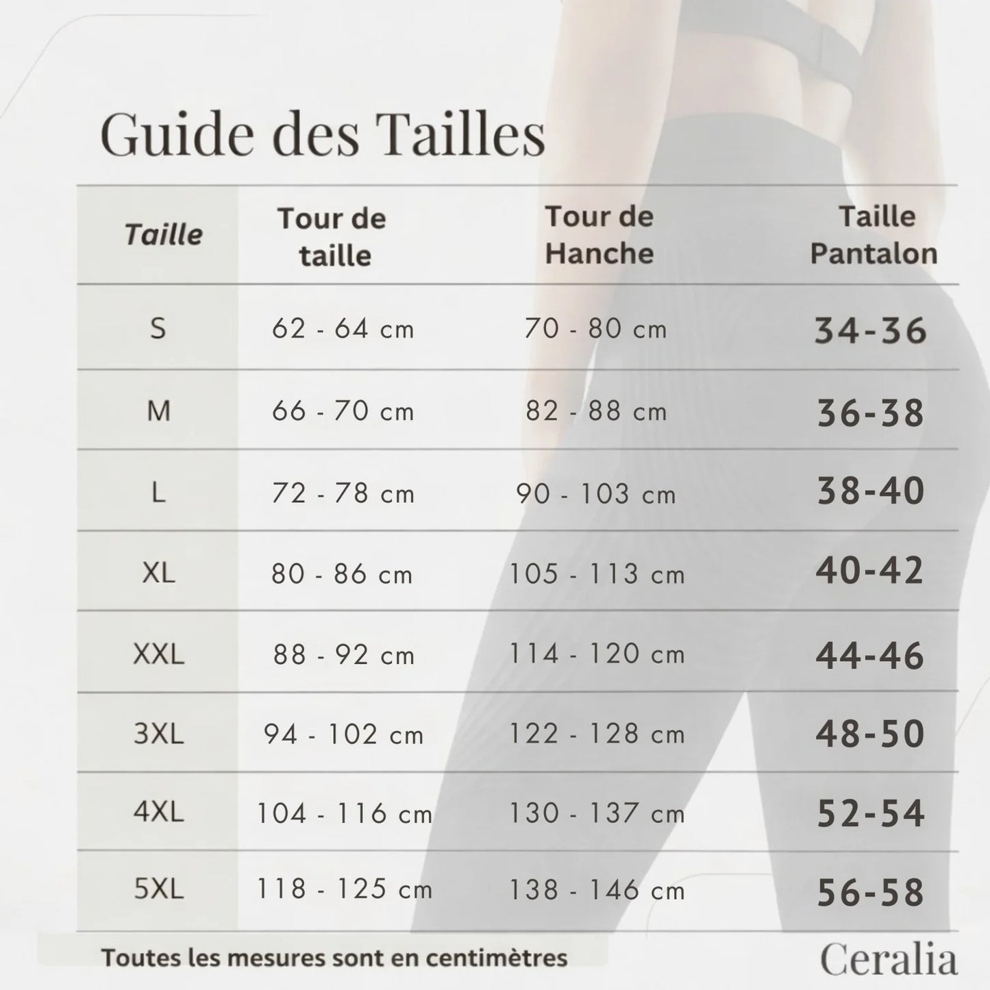 Leggings 3D Ceralia® — Lisse et Sculpte